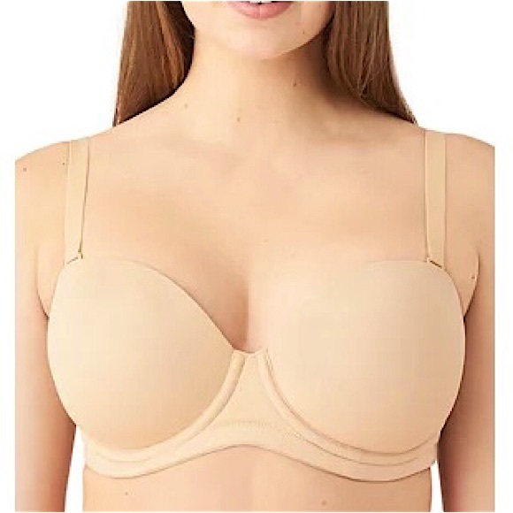 Wacoal Other - Wacoal Red Carpet Strapless Full Busted Underwire Bra - 854119 Natural 36DDD